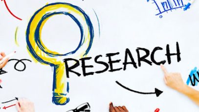 Group of People with Research Concept