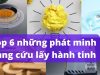 Top 6 những phát minh hàng đầu đang cứu hành tinh của chúng ta