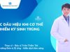 CÁC DẤU HIỆU KHI CƠ THỂ NHIỄM KÝ SINH TRÙNG