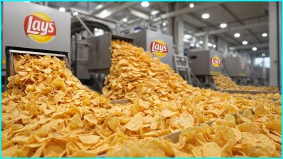 How Lay’s Potato Chips Are Made In Factory